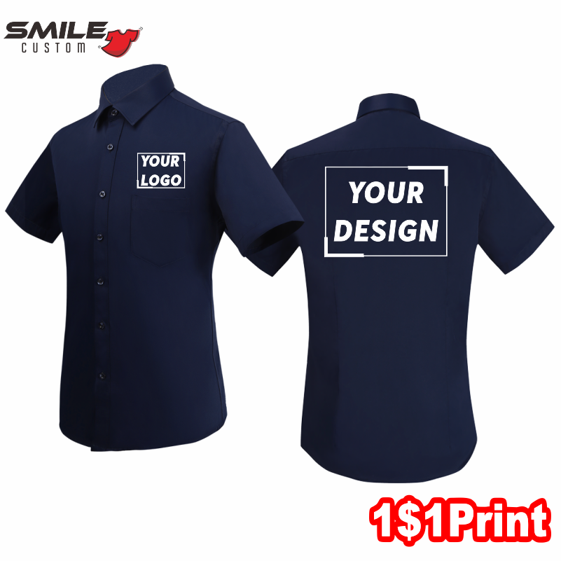 Embroidery Design Logo - Fashion musim panas kaus profesional lengan