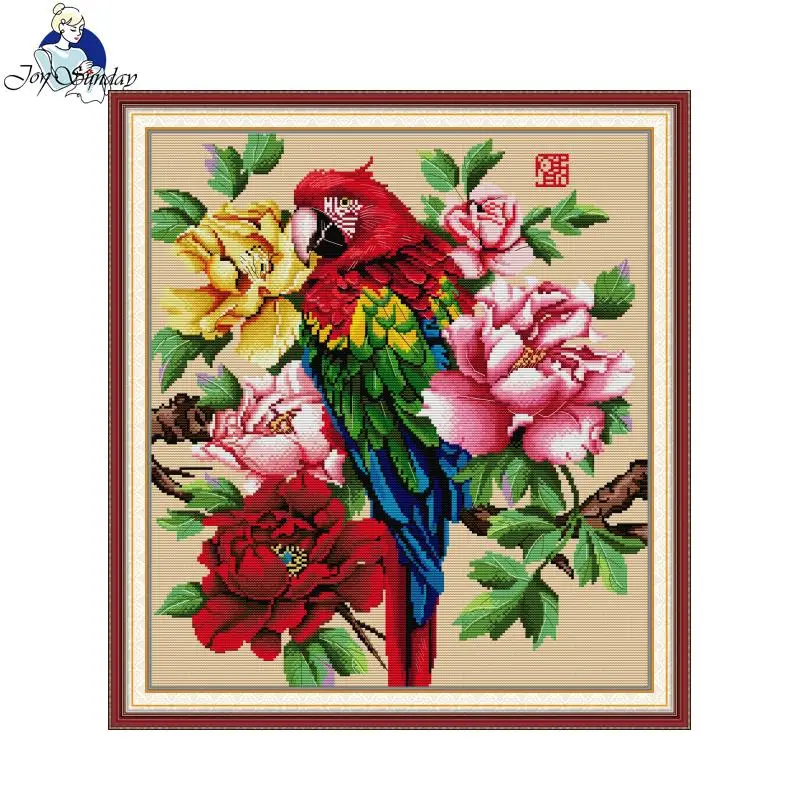 Embroidery Meaning - Joy Sunday Kit sulam tangan pola
