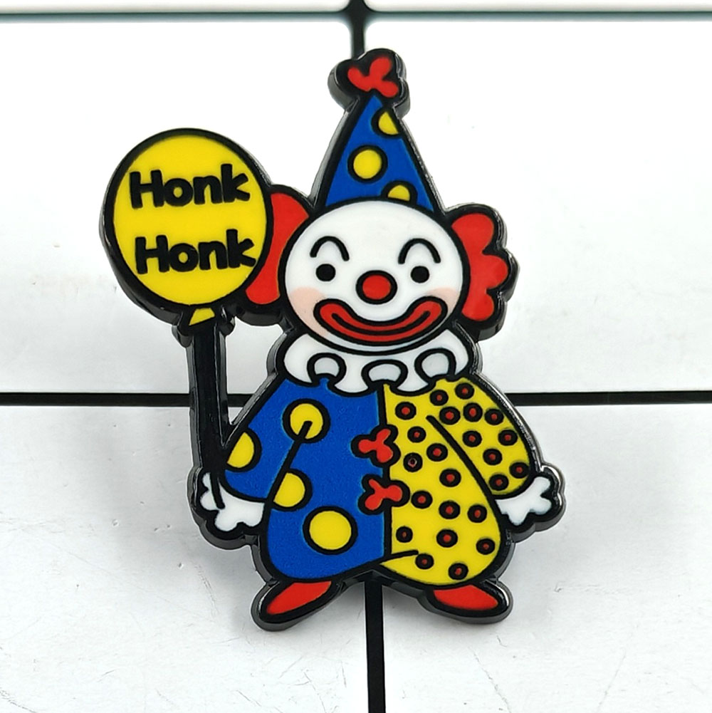 Embroidery Bali - Bros Pin Badut Honk Honk, Pin