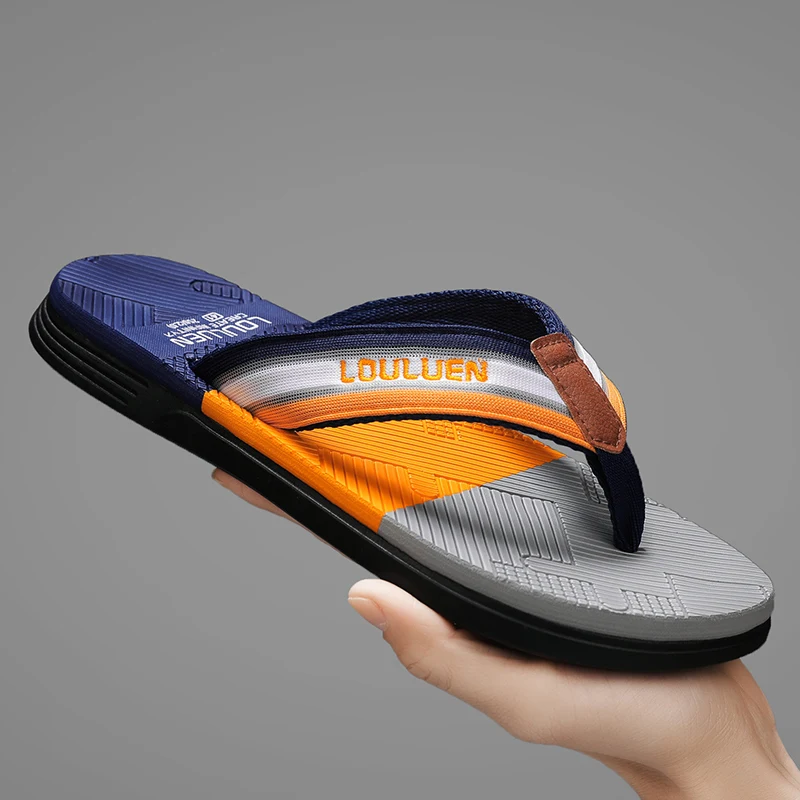 Sandal Jepit Pria Musim Panas  - Embroidery Garments ulasan dan harga