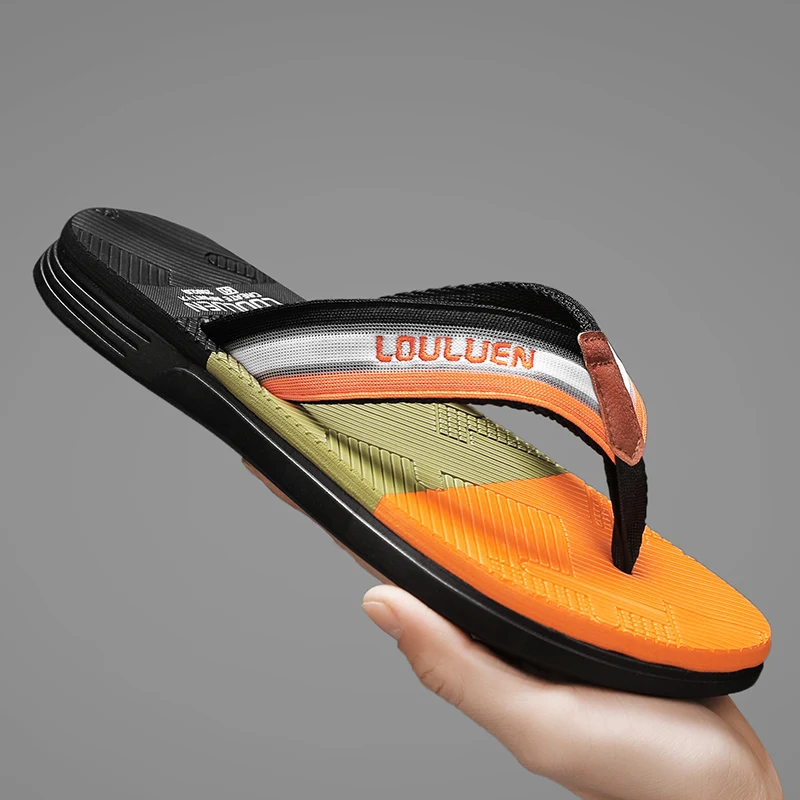 Sandal Jepit Pria Musim Panas  - Embroidery Garments ulasan dan harga