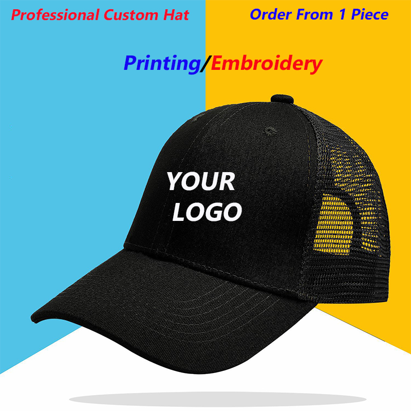 Topi Jaring Desain Bordir Ceta - Embroidery Design Logo ulasan dan harga