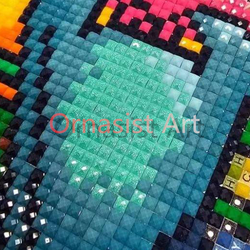 Lukisan Berlian Ukuran Besar M - Embroidery Rose ulasan dan harga
