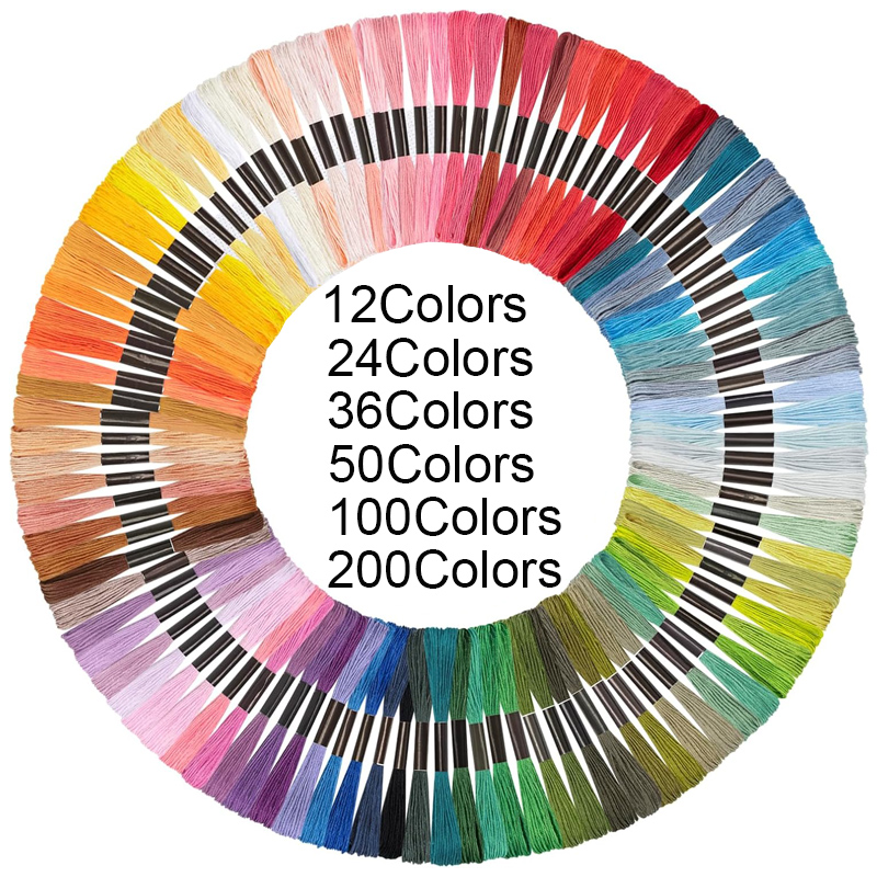 Benang Bordir 12/24/36/50/100/ - Embroidery Meaning ulasan dan harga