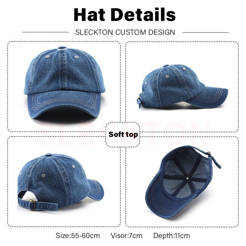 SLECKTON topi bisbol bordir Lo - Embroidery Design Logo ulasan dan harga