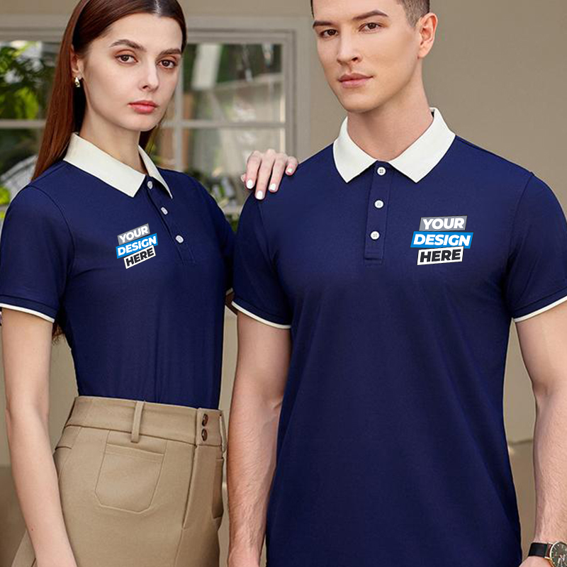 Kaos Polo Blok Warna - Cetak L - Embroidery Design Logo ulasan dan harga