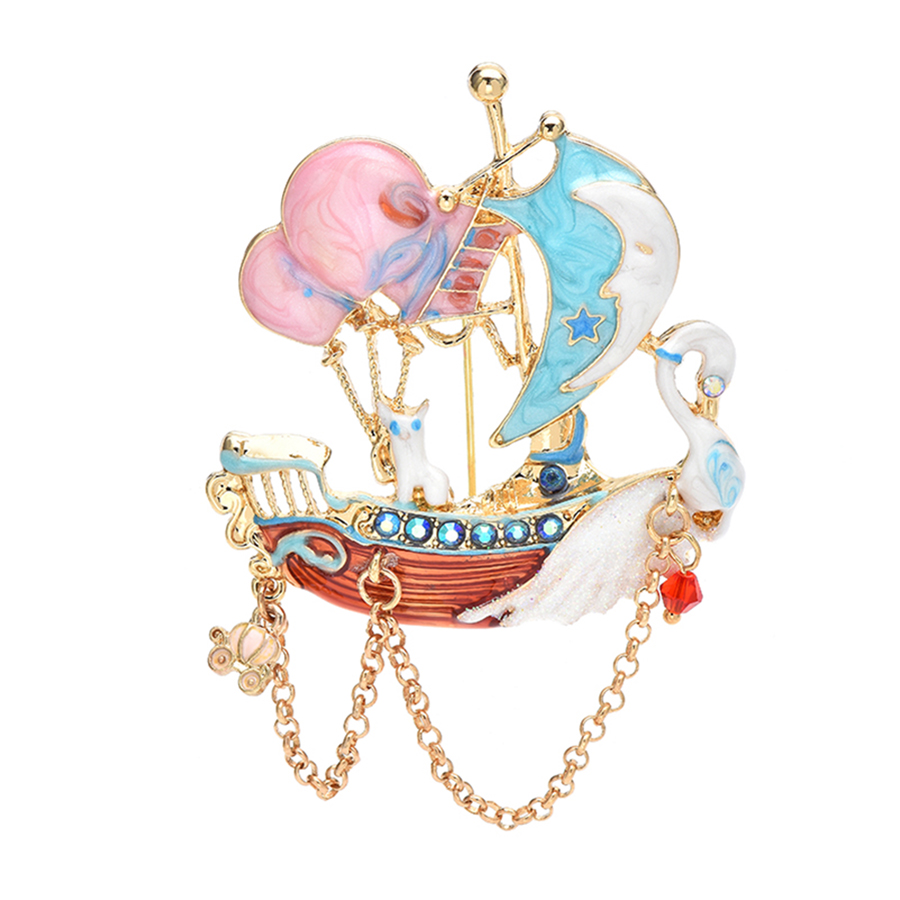 Bros Perahu Angsa Romantis Bab - Embroidery Bali ulasan dan harga